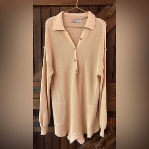 Free People Picnic Sweater Romper, size XS